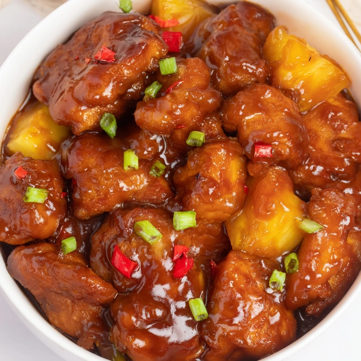 Brown Sugar Pineapple Chicken