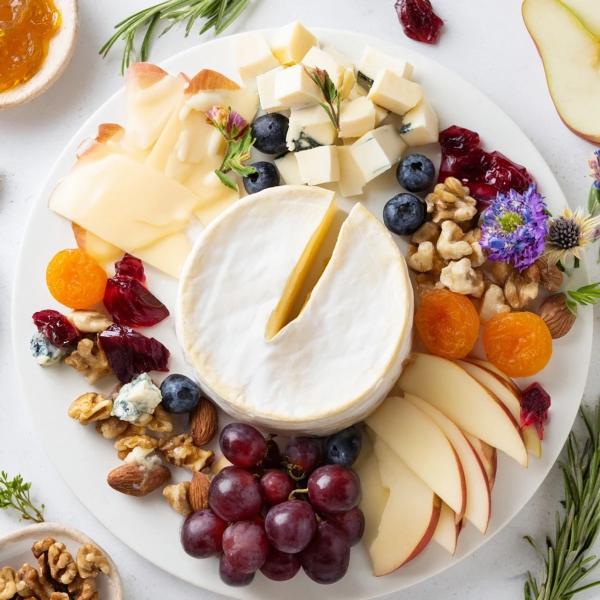 Enjoy the whimsical presentation of the Woodland Creature Cheese Platter, a delightful European-inspired appetizer.