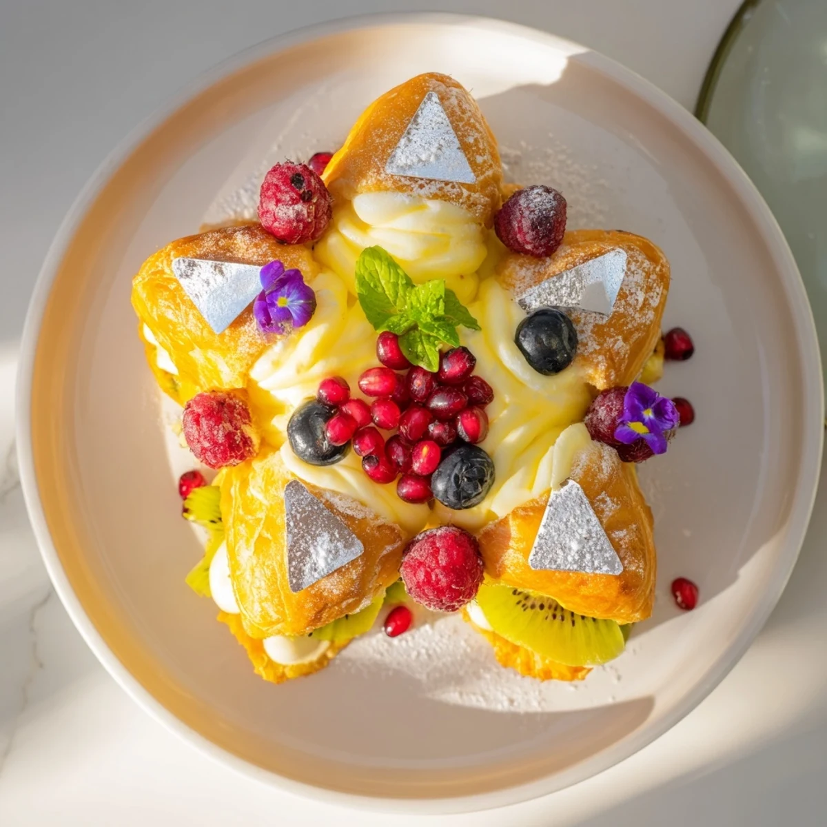 Luxury Diamond Engagement Platter with glistening white chocolate diamonds and jewel-bright berries.