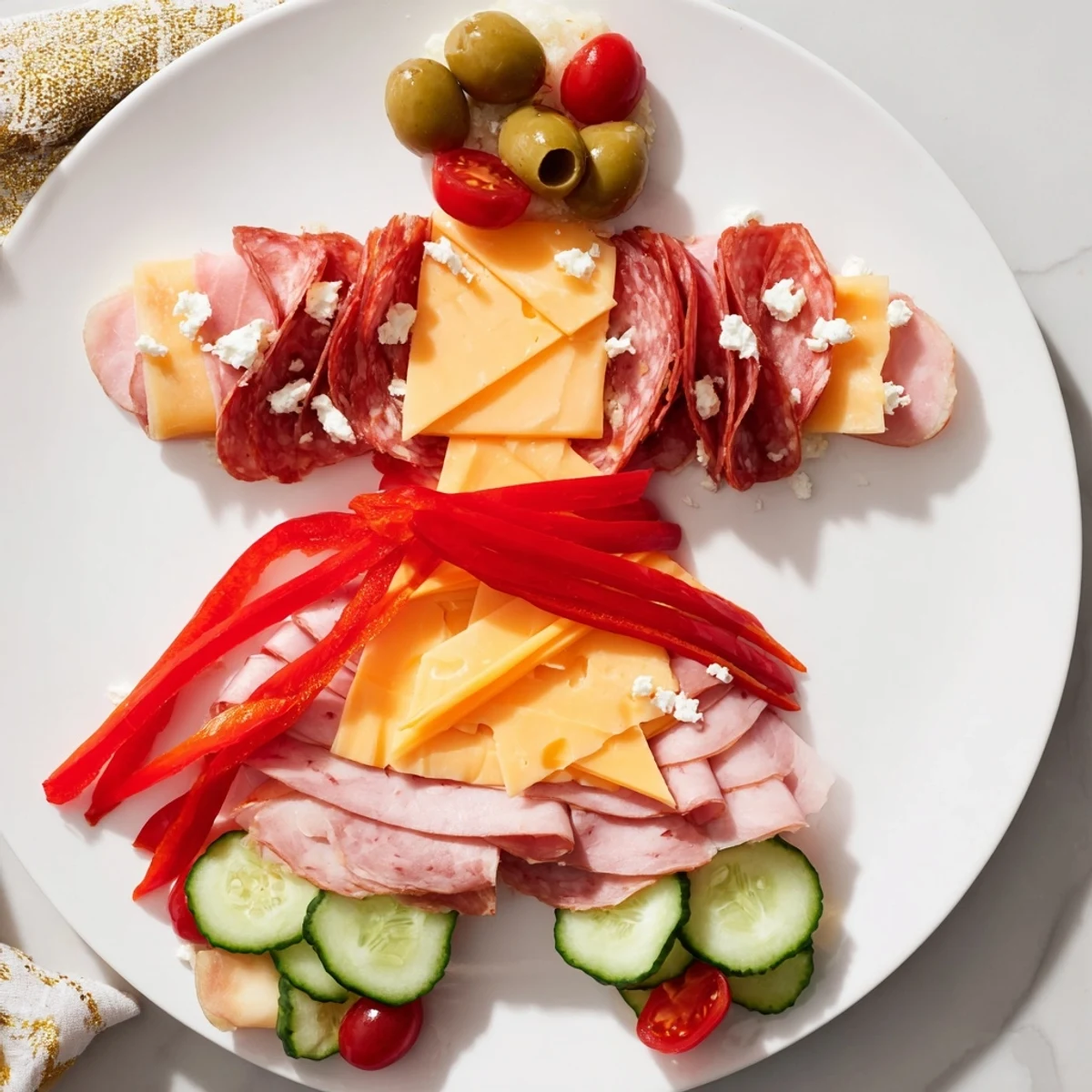 Gingerbread Man Charcuterie