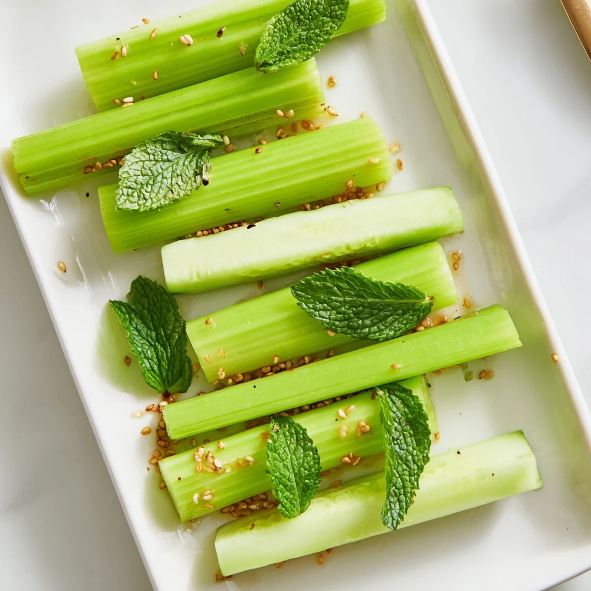 The Bamboo Zen recipe offers a refreshing, flavorful appetizer with easy-to-prepare cucumber sticks.