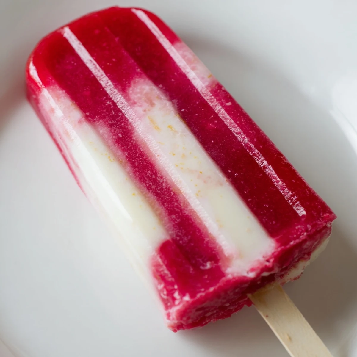 Raspberry Coconut Ice Pops
