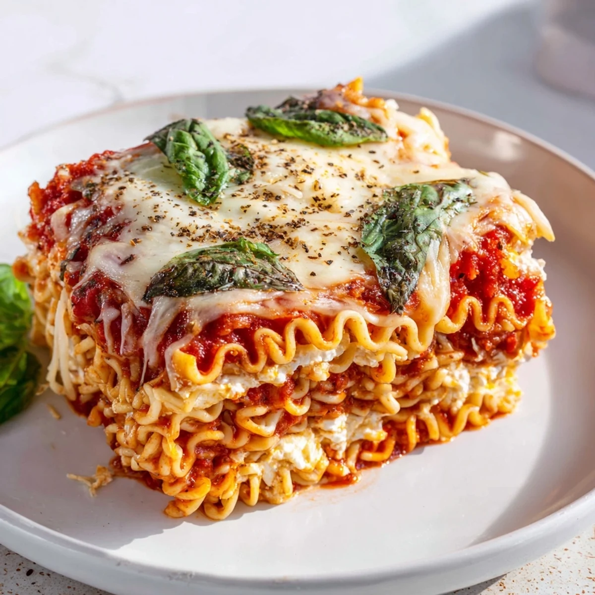 Ramen Lasagna Twist Dish