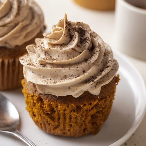 Spiced Pumpkin Latte Cupcakes