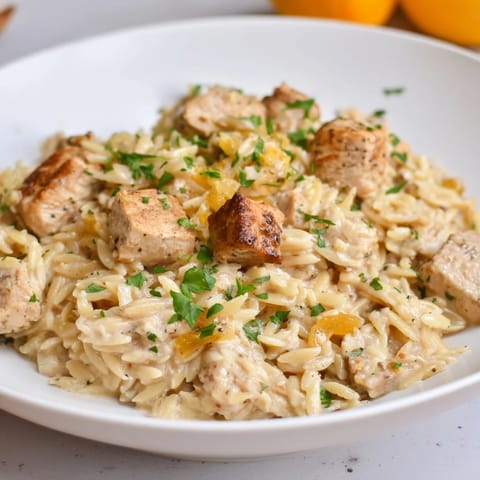 One-Pot Cajun Chicken Orzo