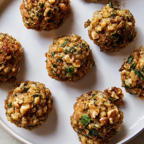 Quick Christmas Stuffing Balls