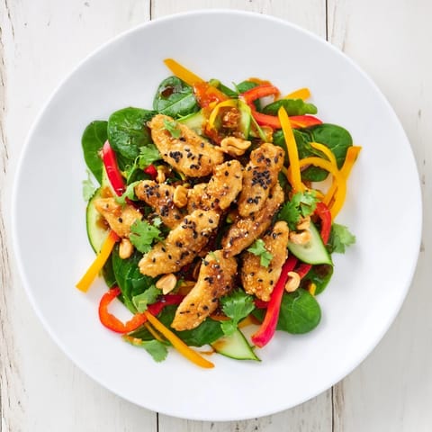 High-Protein Chicken Stir-Fry Bowl