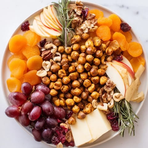 This appetizing Squirrels Acorn Hoard Platter shows a variety of textures including crunchy nuts and soft brie cheese.