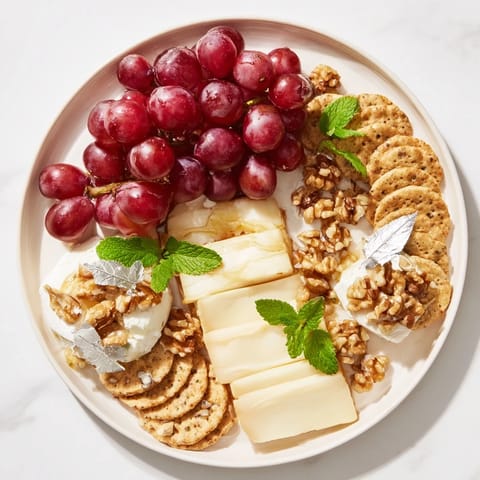 Sparkling Grape Silver Crackers