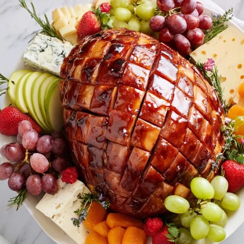 Glazed Ham Centerpiece Board