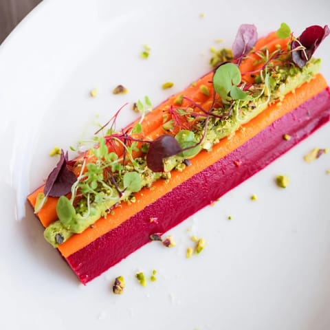 Modernist Vegetable Stripe #157