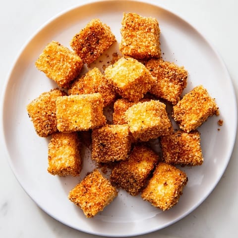 Crispy Popcorn Tofu Bites