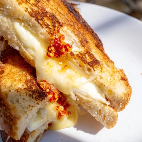 Brie Chili Crisp Sandwich