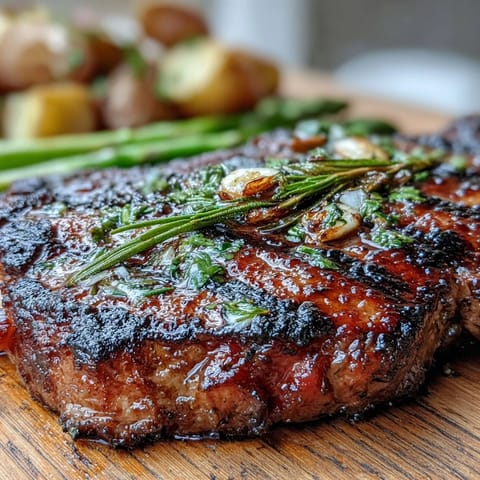Grilled Bone-In Rib Eye