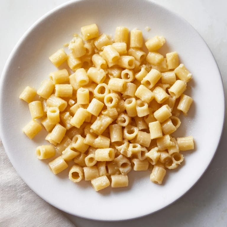 Deliciously simple 3-Ingredient Butter & Garlic Ditalini—garlic-infused pasta, perfect for any night.