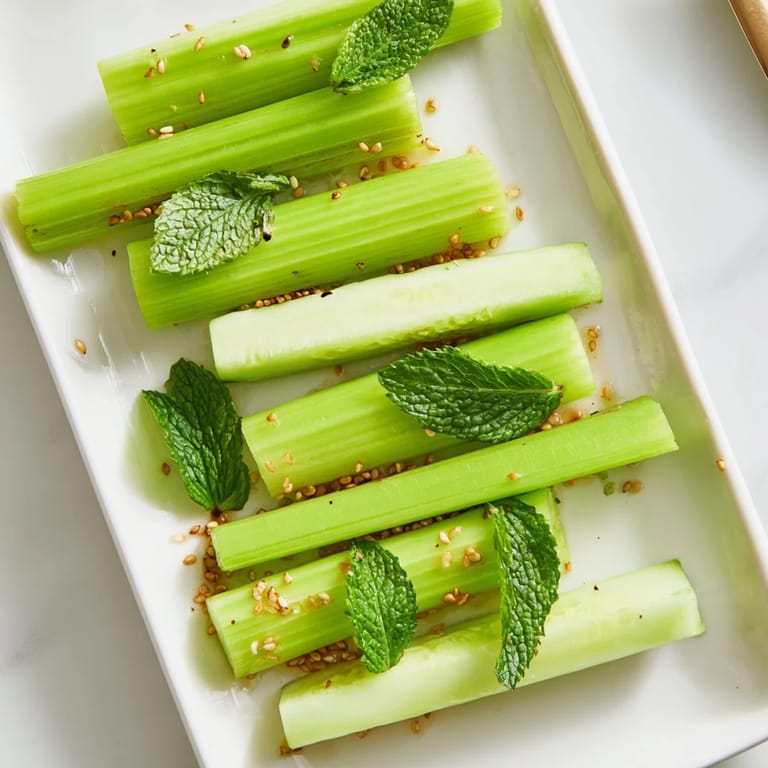 The Bamboo Zen recipe offers a refreshing, flavorful appetizer with easy-to-prepare cucumber sticks.