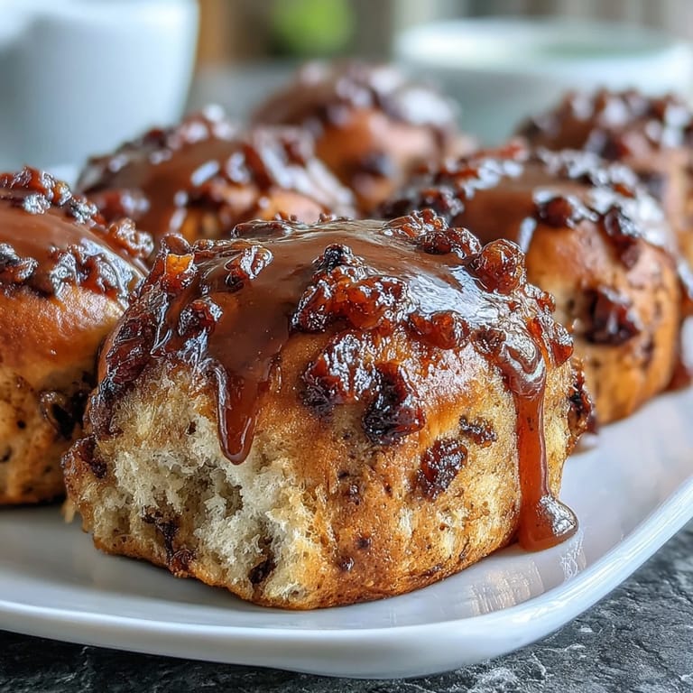 Golden, currant-studded hot cross buns with fragrant orange glaze, ideal for festive springtime baking.