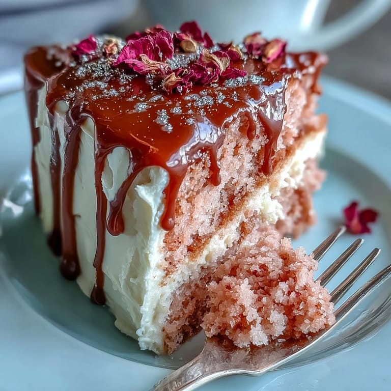 Celebrate with this beautiful Bridal Shower Rosé Velvet Cake, perfect for parties.